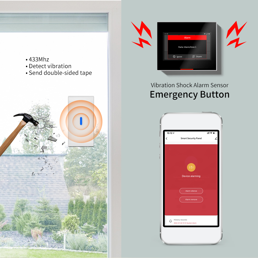 Ostaniot 433MHz eV1527 Wireles - Home Security Gate recensie en prijs