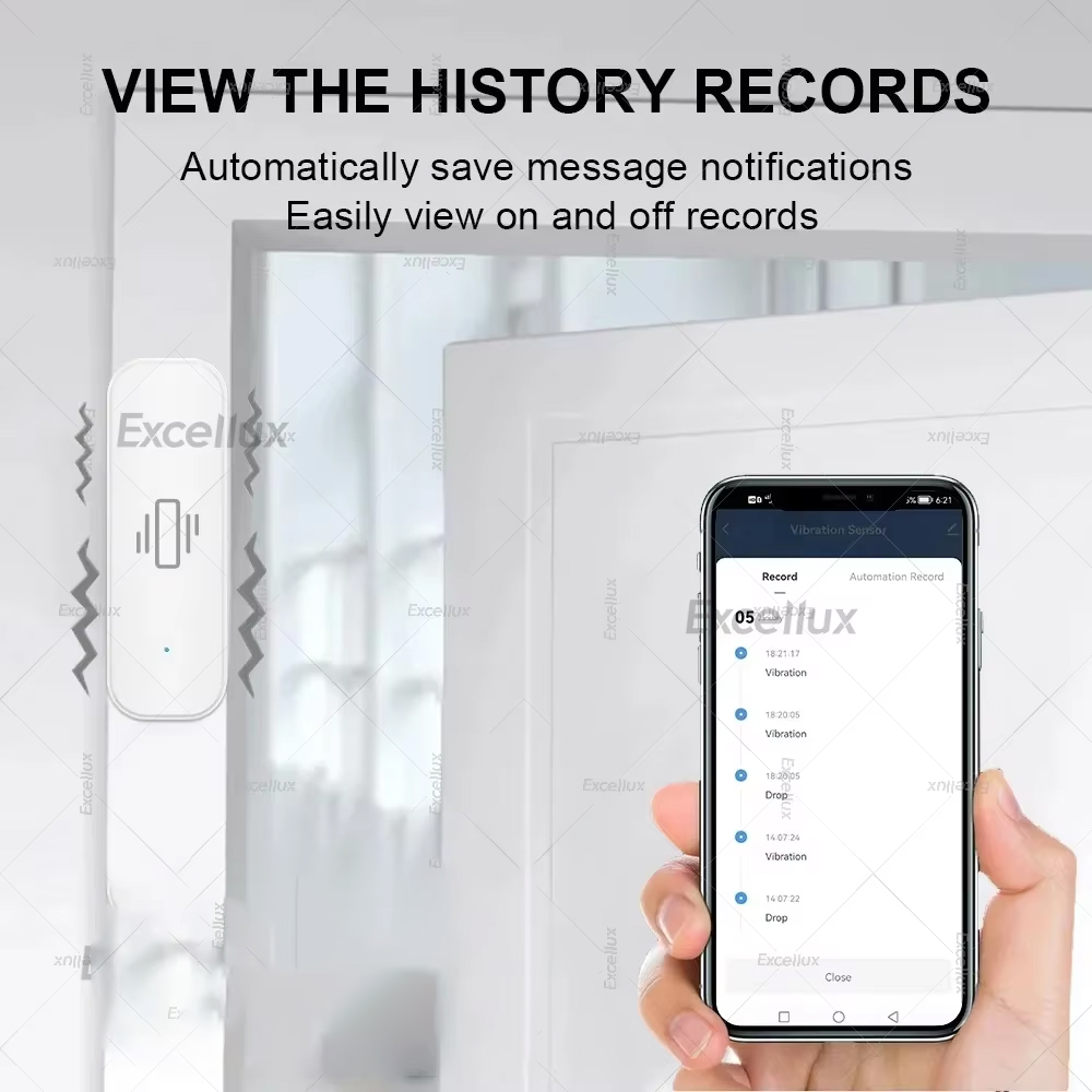 Zigbee Smart Vibration Sensor  - Home Security Tools recensie en prijs