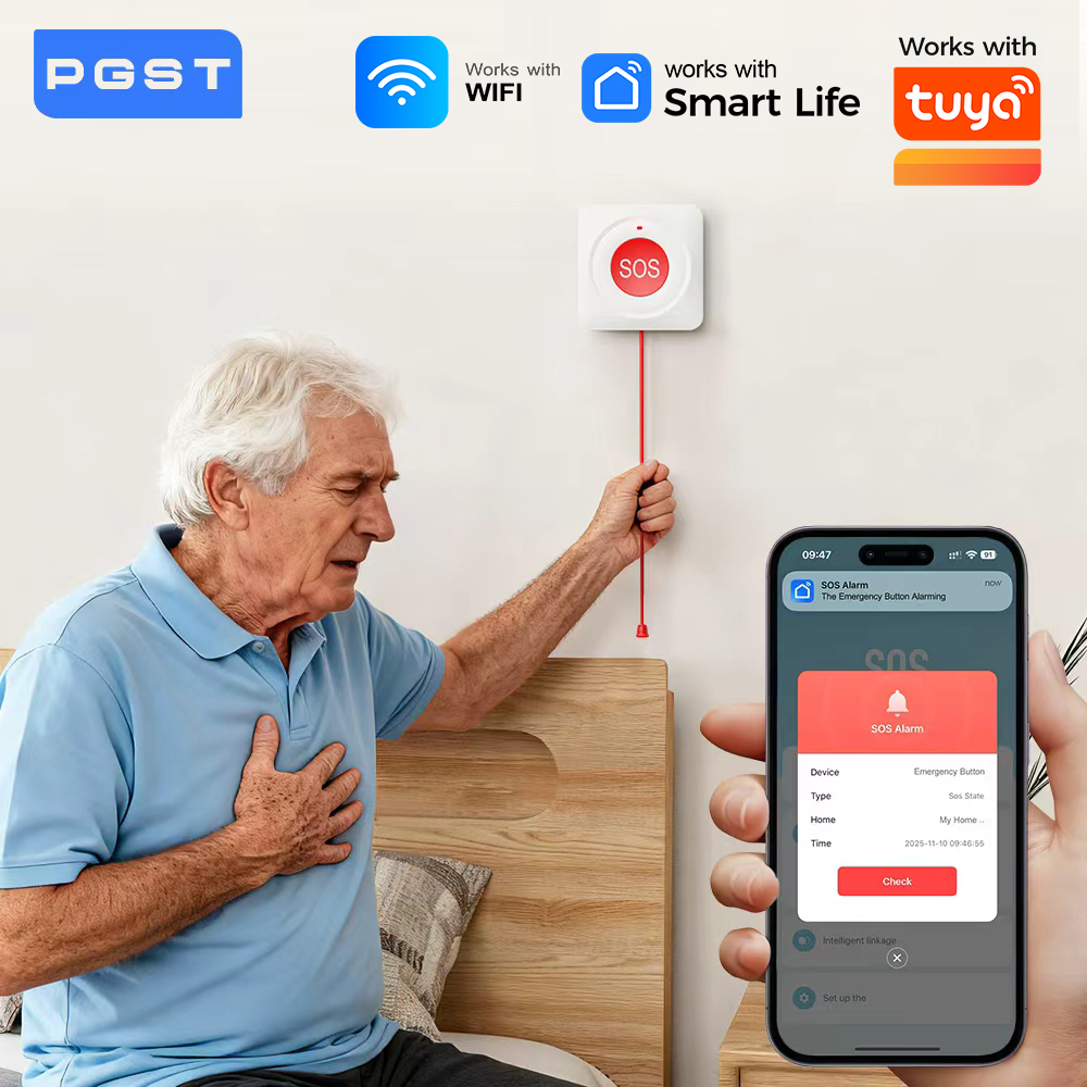 WIFI Zigbee Buttontons SOS Pus - Home Security Guard recensie en prijs