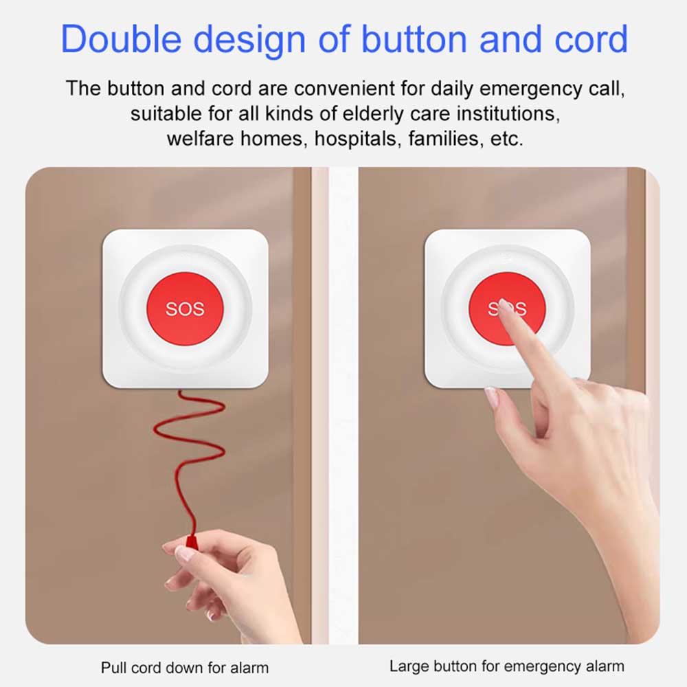 WIFI Zigbee Buttontons SOS Pus - Home Security Guard recensie en prijs