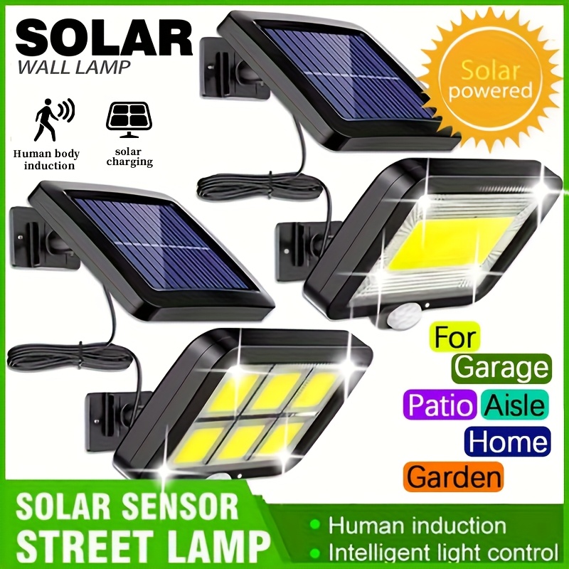 LED Solar Split Wall Lamp Outd - Home Security Beams recensie en prijs