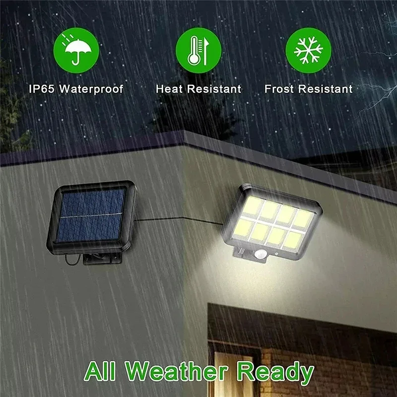 LED Solar Split Wall Lamp Outd - Home Security Beams recensie en prijs