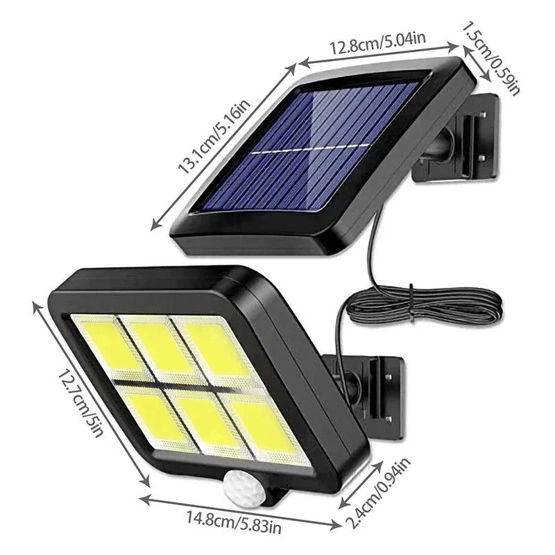 LED Solar Split Wall Lamp Outd - Home Security Beams recensie en prijs