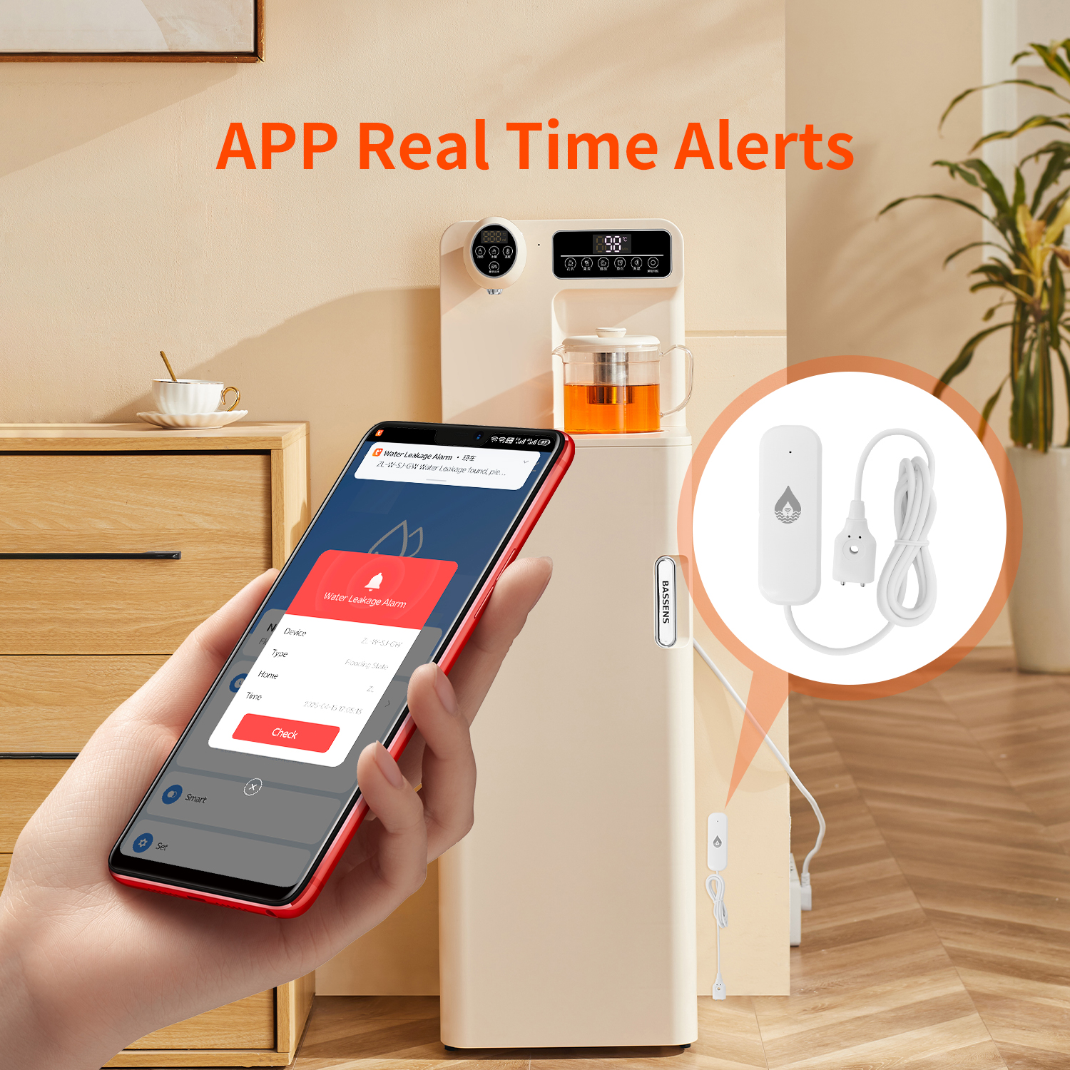 YFK Tuya WiFi Water Leakage Se - Home Security Tools recensie en prijs