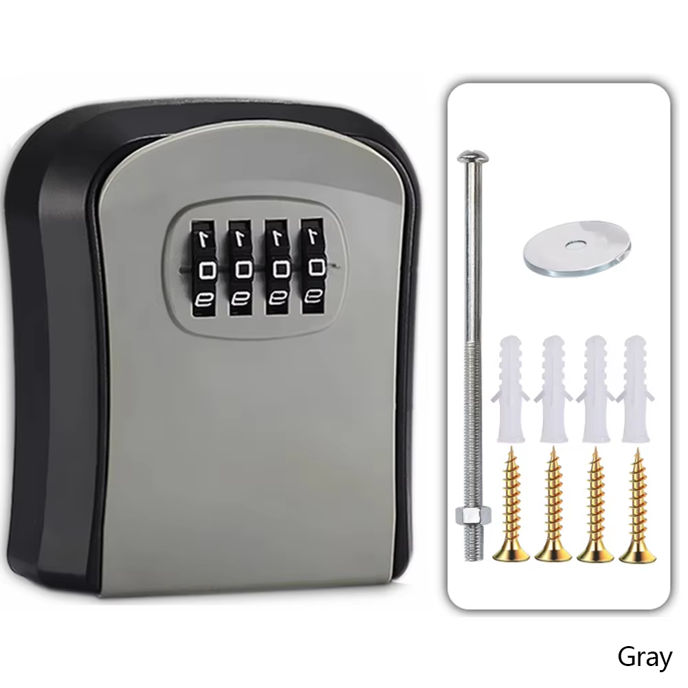 Wall Mount Key Lock Box with 4 - Home Security Key Box recensie en prijs