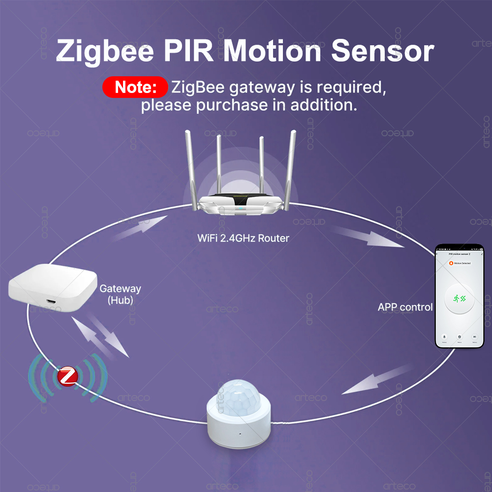 Zigbee 3.0 Mini PIR Motion Sen - Home Security Tools recensie en prijs