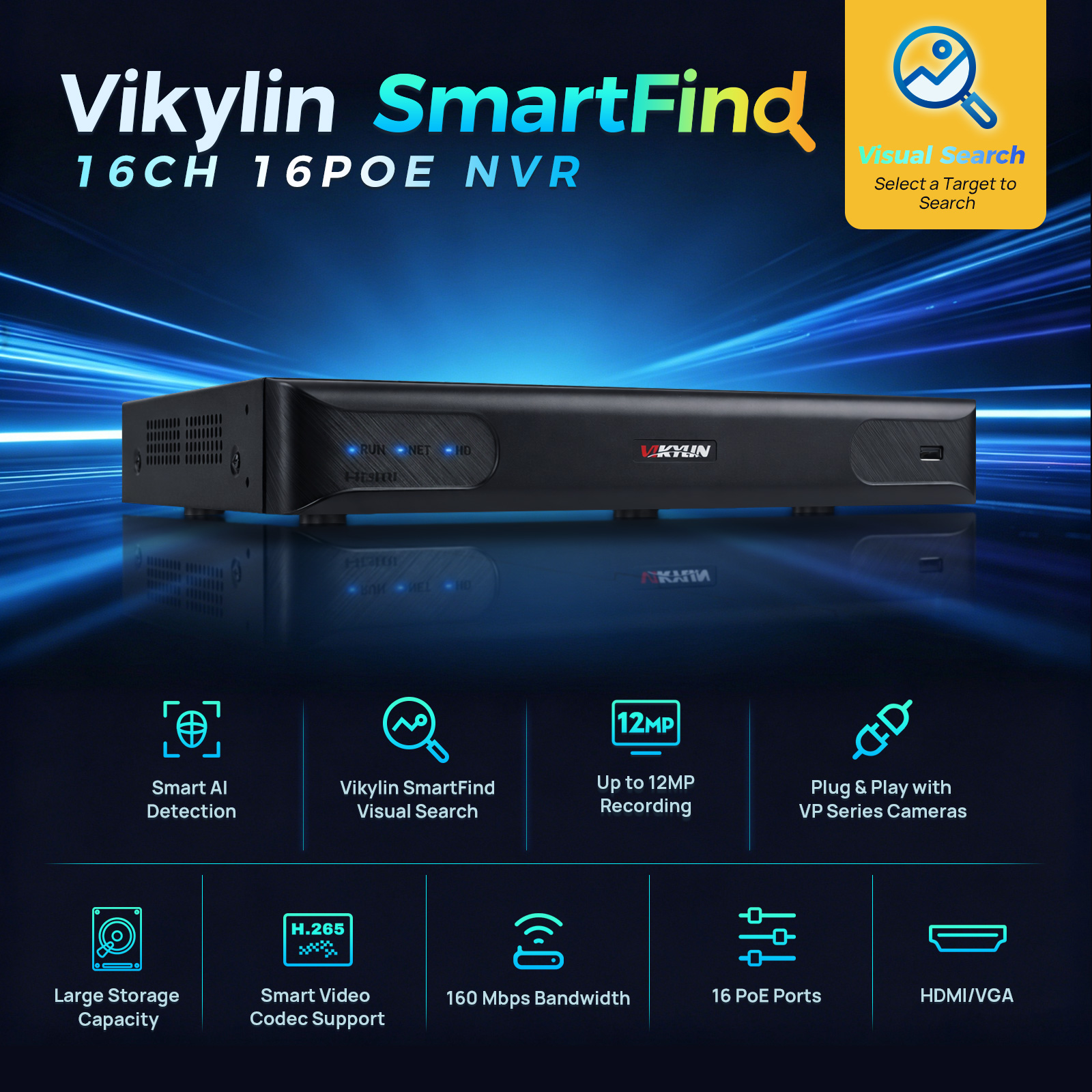 Vikylin 4K NVR UP to 12MP Home - Home Security America recensie en prijs