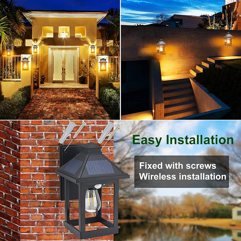 2pcs Solar Powered Wall Lanter - Home Security Beams recensie en prijs