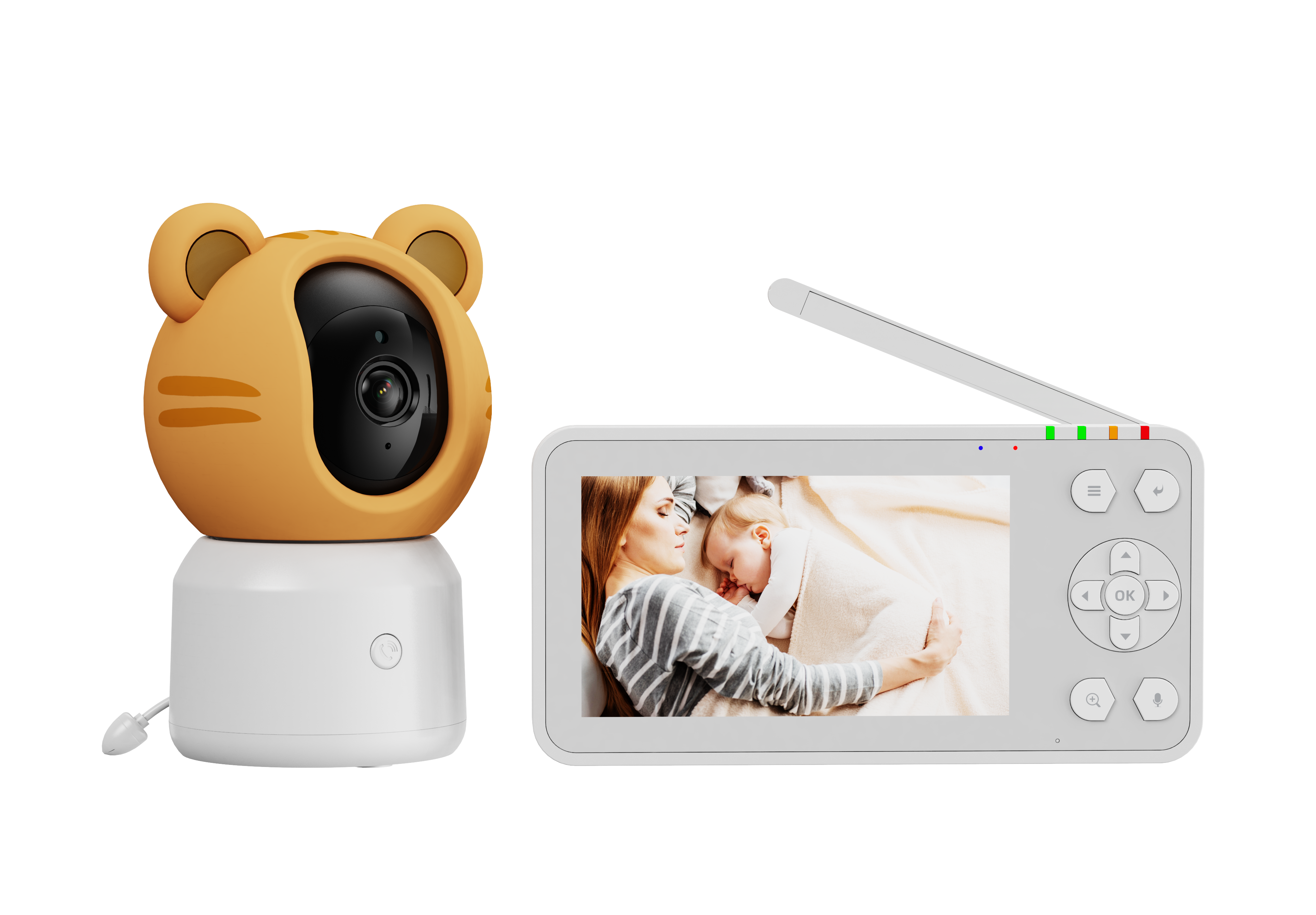 4.3Inch Screen 2MP 1080P WIFI  - Home Security Plans recensie en prijs
