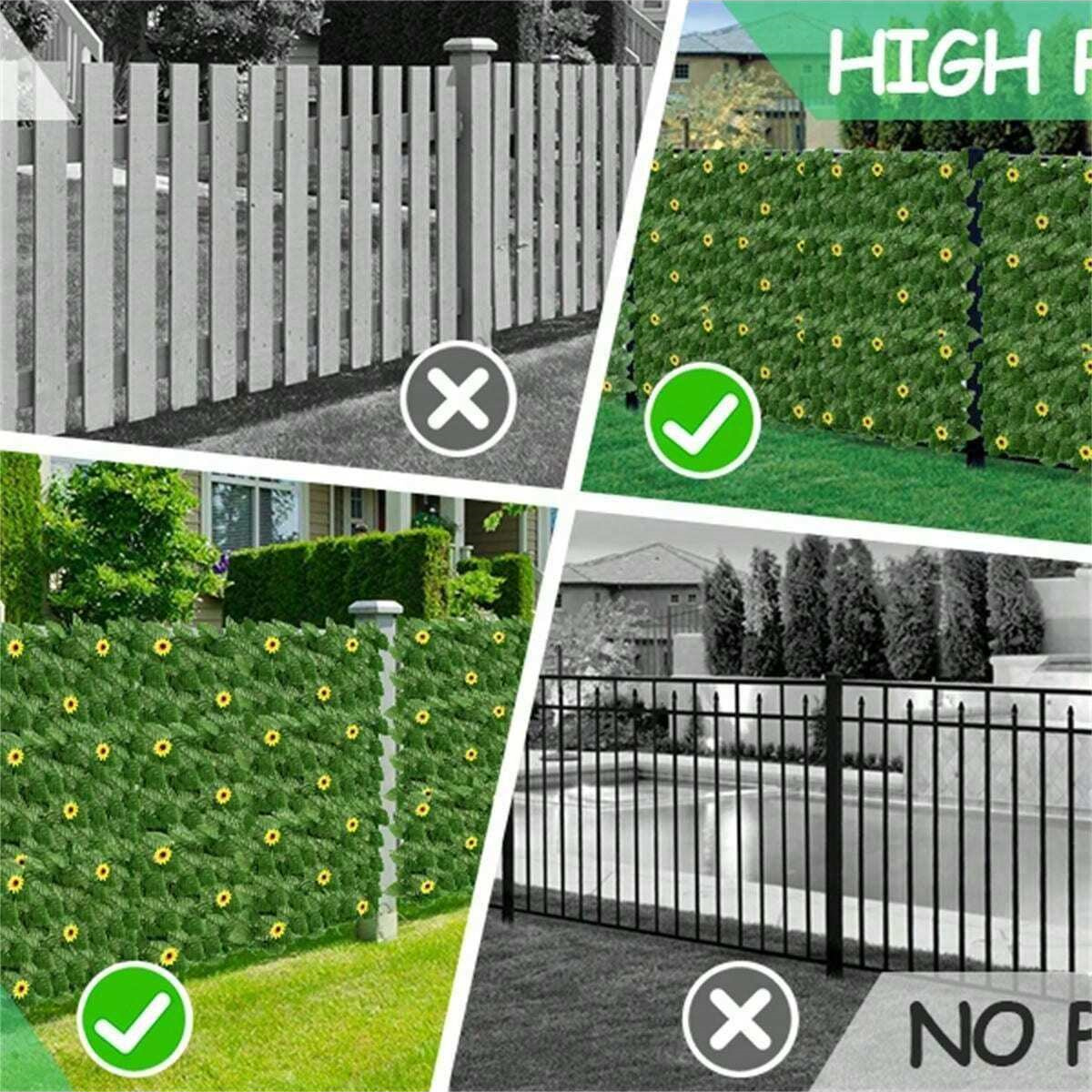 Green Artificial Ivy Privacy F - Home Security Fence recensie en prijs