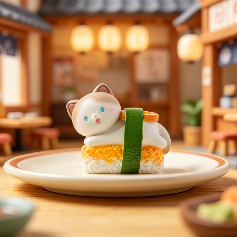 Sushi Cat Blind Box Cartoon Fi - Home Security Items recensie en prijs