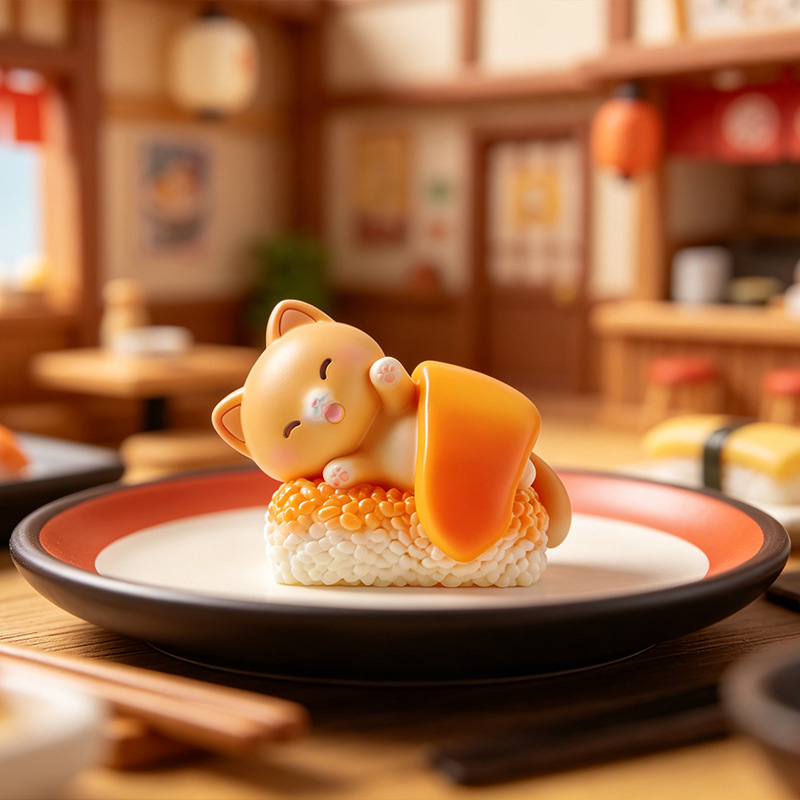 Sushi Cat Blind Box Cartoon Fi - Home Security Items recensie en prijs