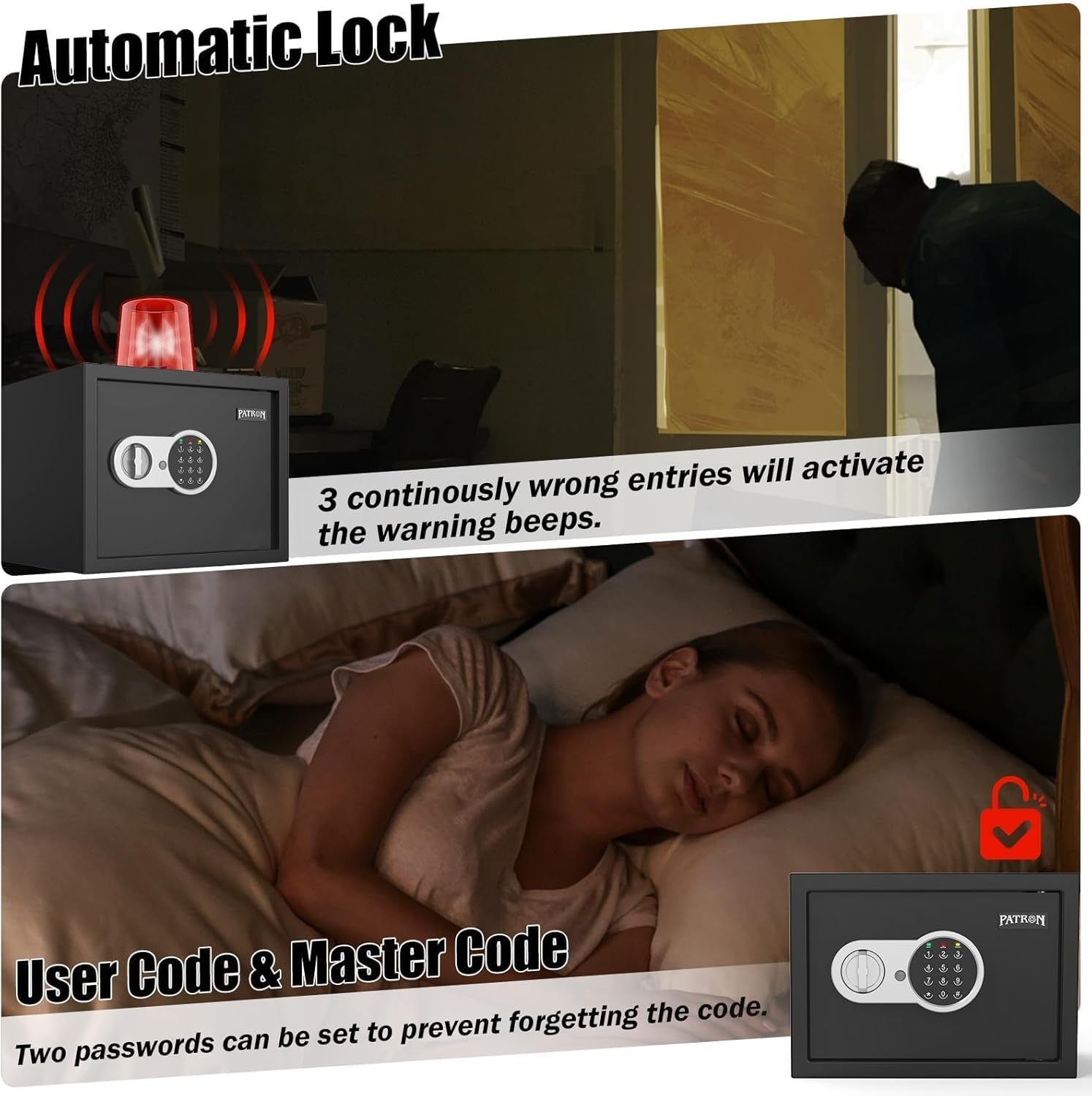 1.2 Cu.ft. Safe Box with Key a - Home Security Key Box recensie en prijs
