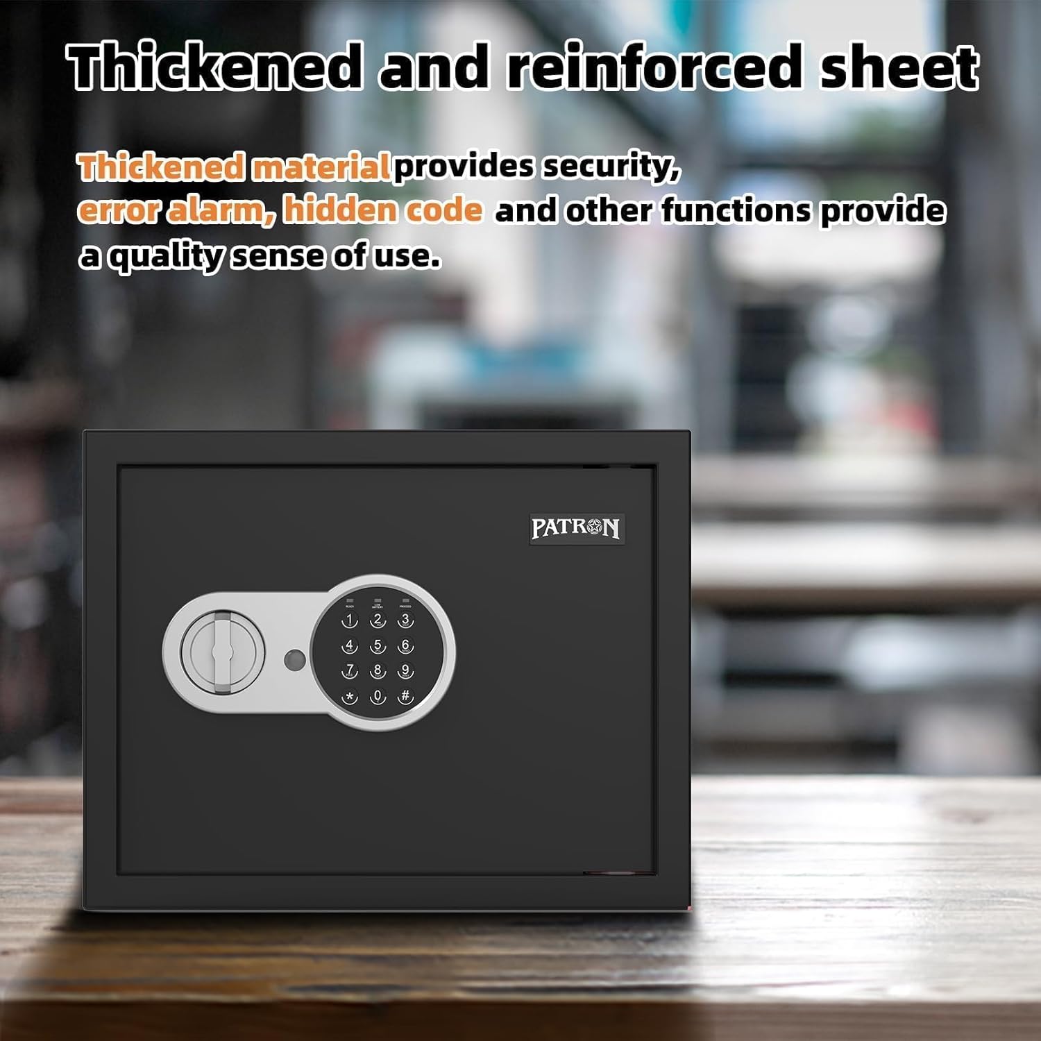 1.2 Cu.ft. Safe Box with Key a - Home Security Key Box recensie en prijs