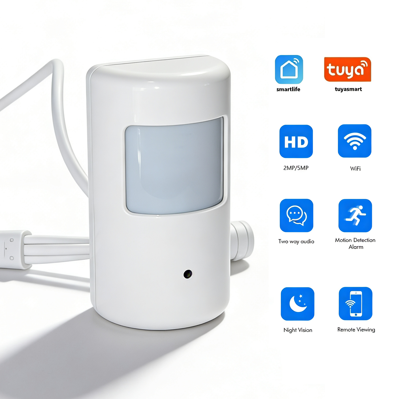 Tuya Smart Mini PIR Style WiFi - Home Security Hidden Cameras recensie en prijs