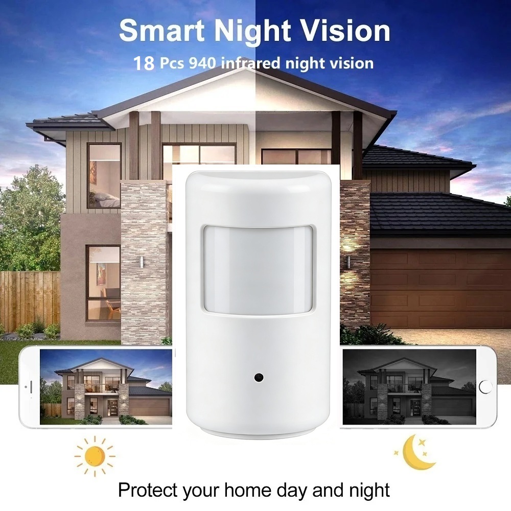 Tuya Smart Mini PIR Style WiFi - Home Security Hidden Cameras recensie en prijs