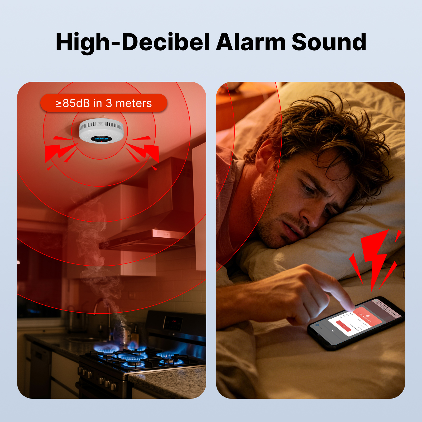 MOES Tuya Zigbee Smart Smoke C - Home Security Monitor recensie en prijs