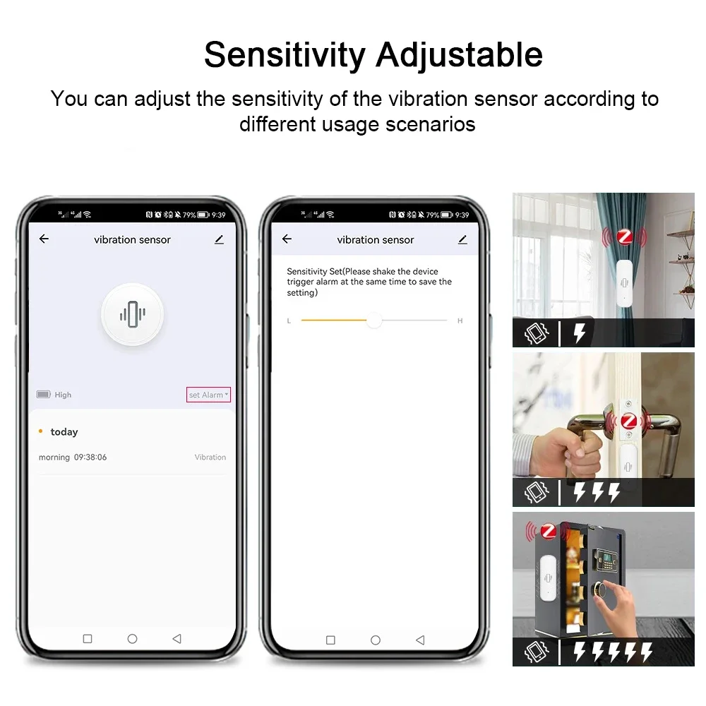 Tuya WiFi/Zigbee Smart Vibrati - Home Security Monitor recensie en prijs