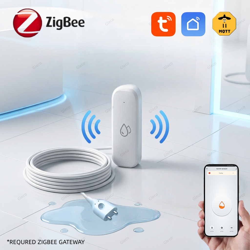 Tuya Zigbee Water Leak Sensor  - Home Security Monitor recensie en prijs