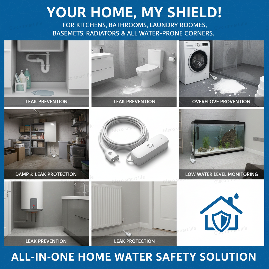 Tuya Zigbee Water Leak Sensor  - Home Security Monitor recensie en prijs