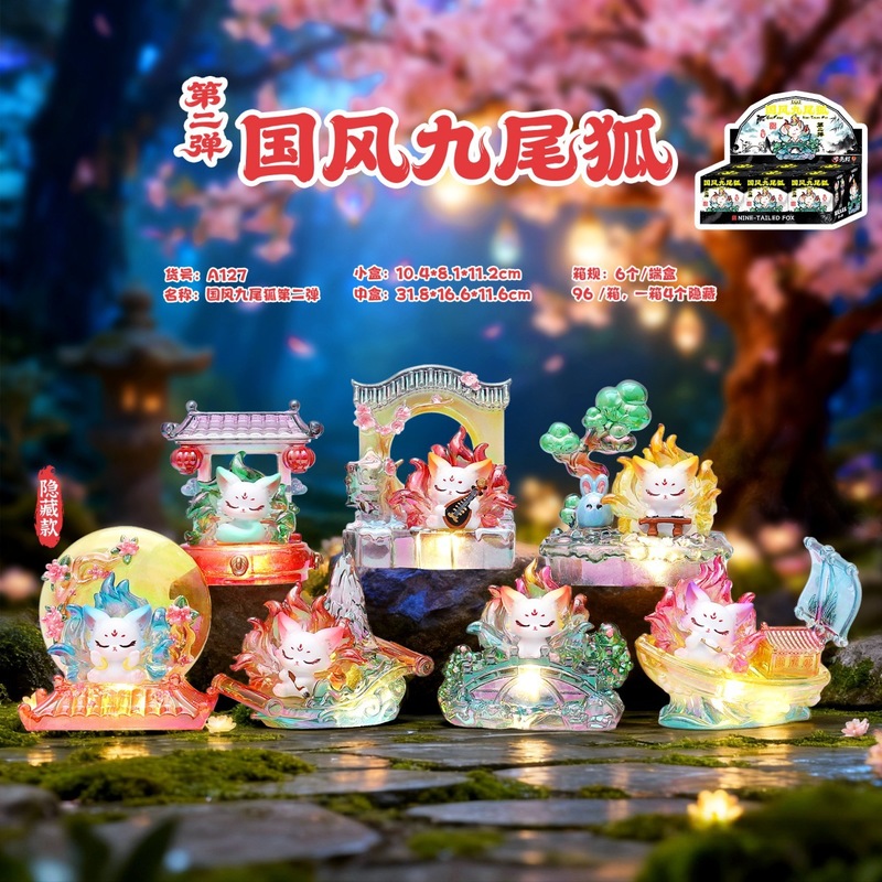 Nine Tailed Fox Blind Box Seri - Home Security Items recensie en prijs