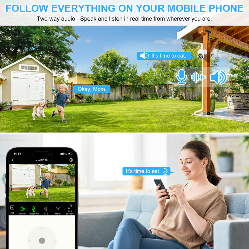 Smar 3MP Wireless CCTV Securit - Home Security No Wifi Needed recensie en prijs