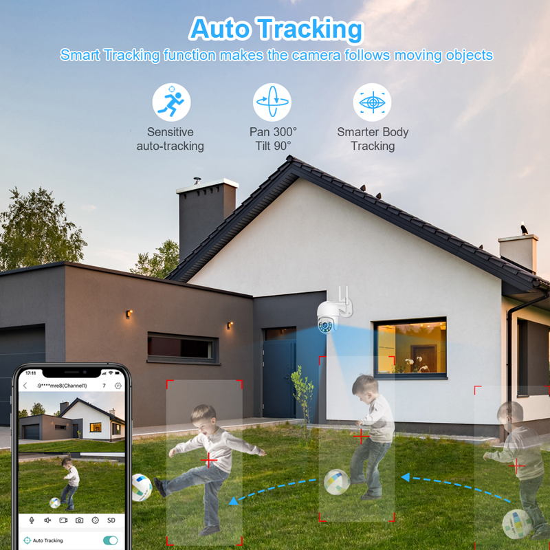 Smar 3MP Wireless CCTV Securit - Home Security No Wifi Needed recensie en prijs