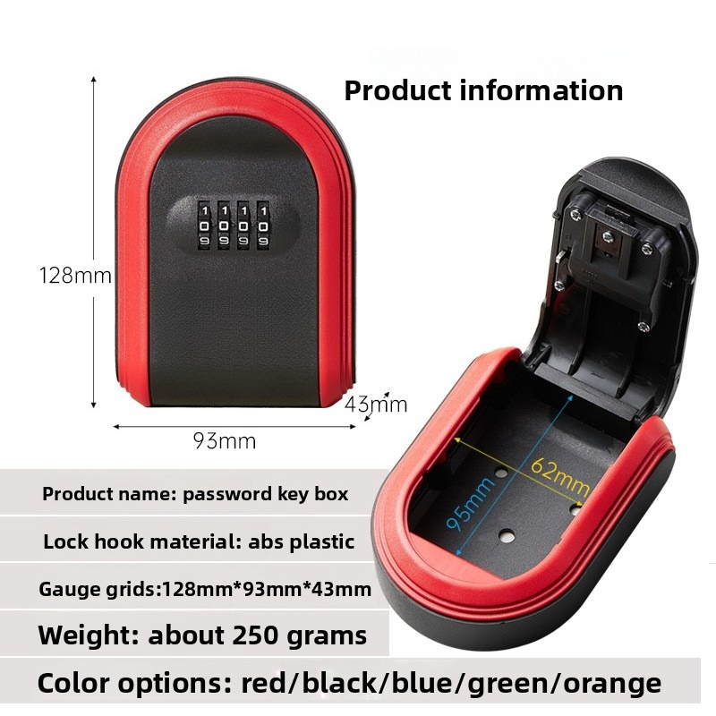 Plastic Key Box with Password  - Home Security Key Box recensie en prijs