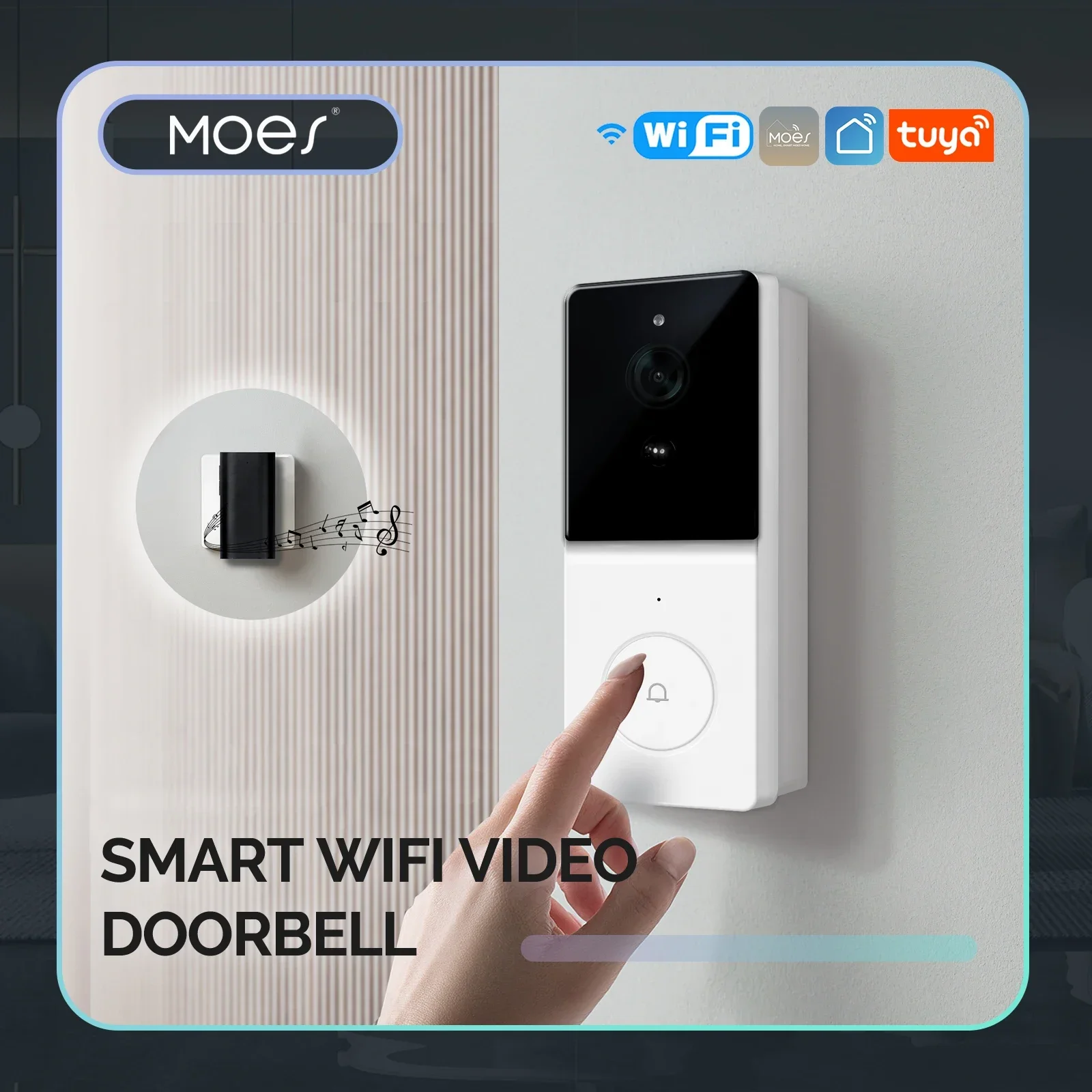 MOES Tuya Smart WiFi Video Doo - Home Security No Wifi Needed recensie en prijs